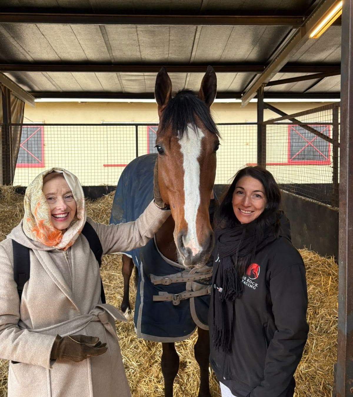 Gai Waterhouse visits De Kock Racing