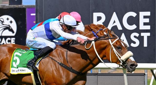 Dave The King gets there, gamely