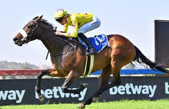 Two runners at the Vaal, 29 January