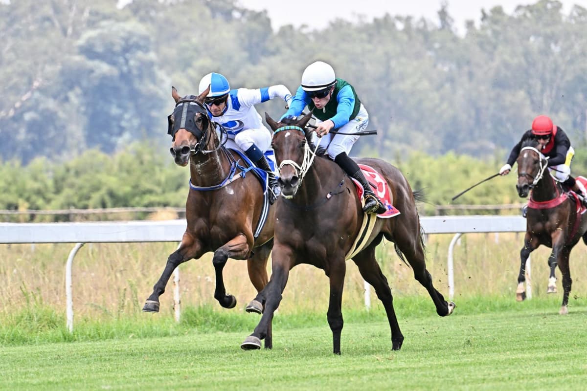 Babette's Feast rallies late to win
